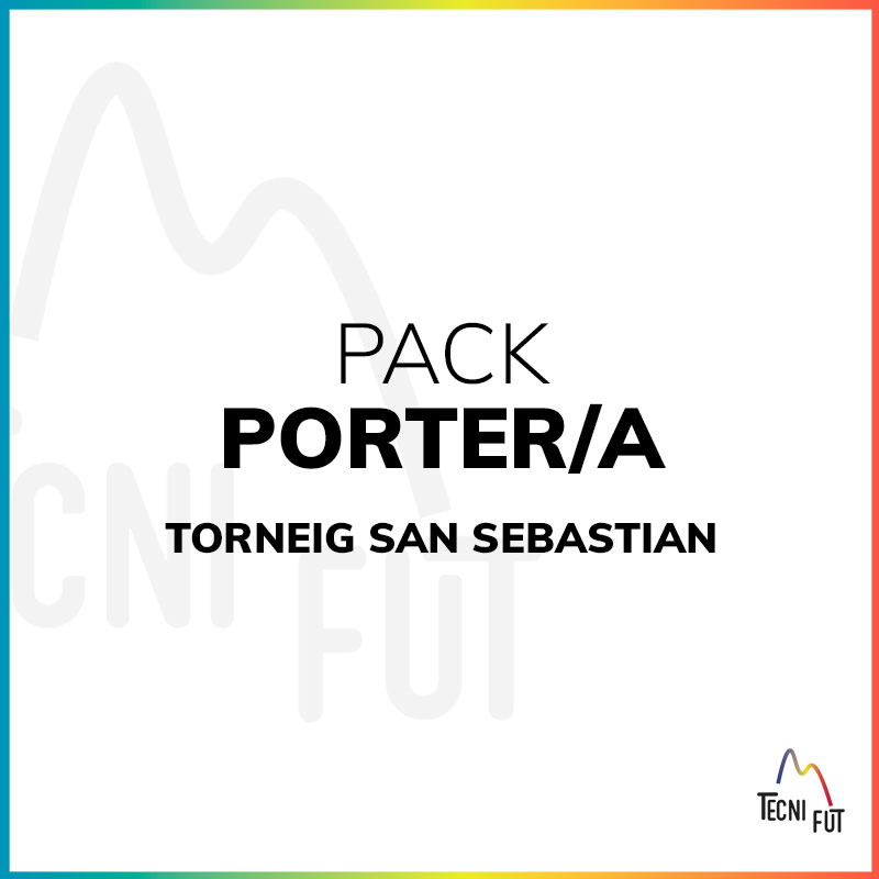 Pack Roba Porter/a Torneig San Sebastian