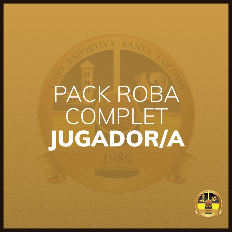 Pack Roba Complet Jugador/a